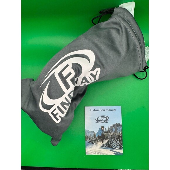 findway Ski Goggles OTG - Over Glasses Snow/Snowboard 100% UV Protection - Picture 2 of 2